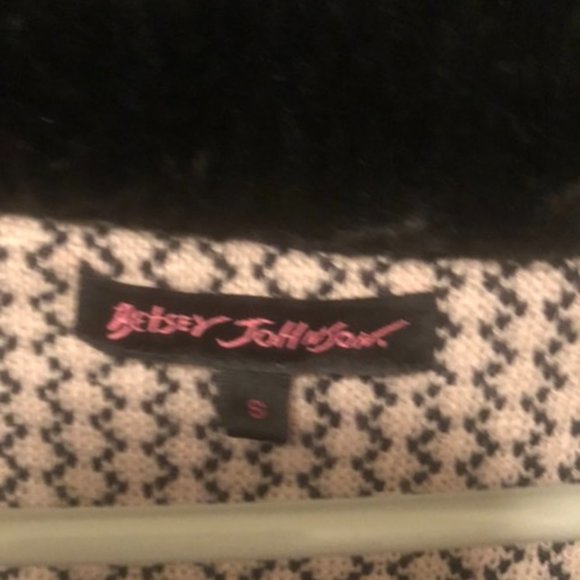 Betsey Johnson Sweatcoat - Picture 3 of 4